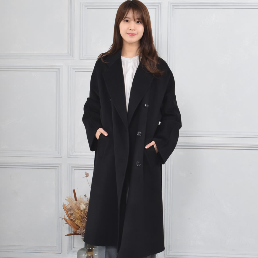 Merfirge チェスターコート カシミヤコート カシミヤ混 ダブル