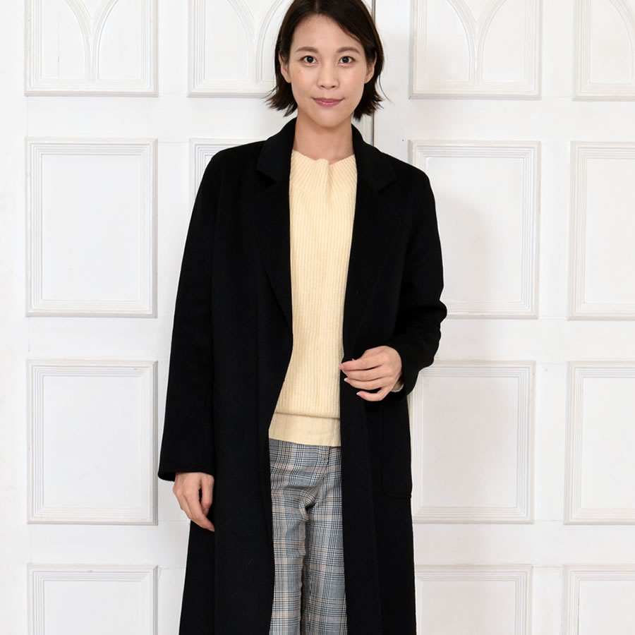 コート レディース チェスターコート カシミヤコート カシミア100