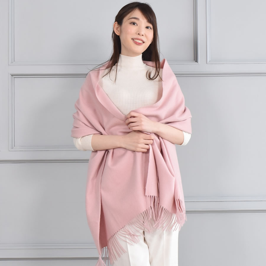 Merfirge ストール 大判 カシミヤ100% カシミヤストール 厚手 大判