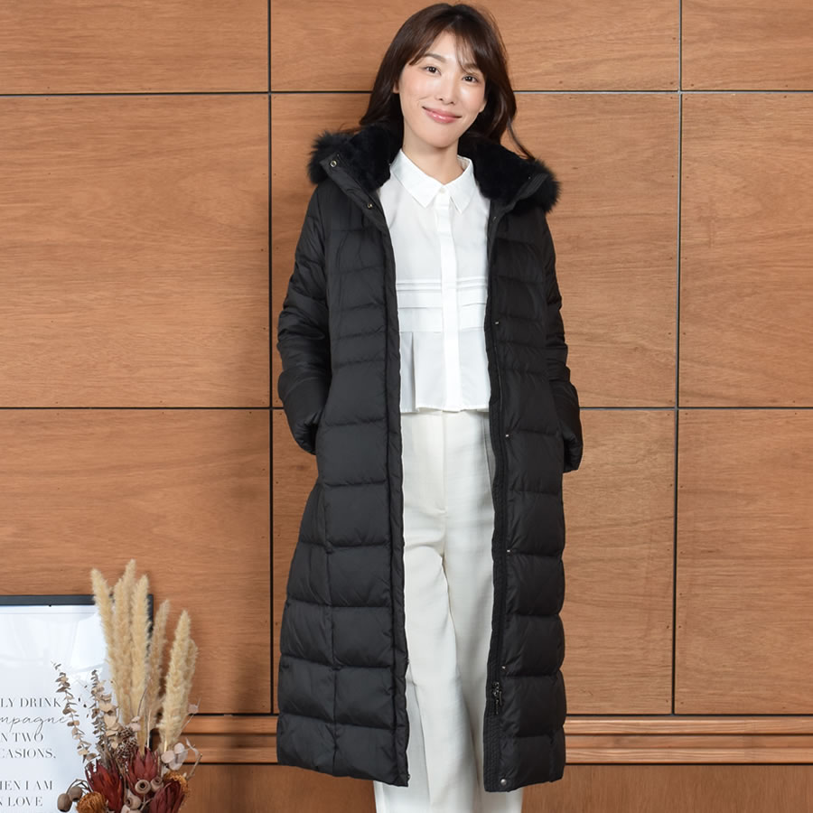 Merfirge ダウンコート レディース ダウンジャケット 撥水 防寒 ロング