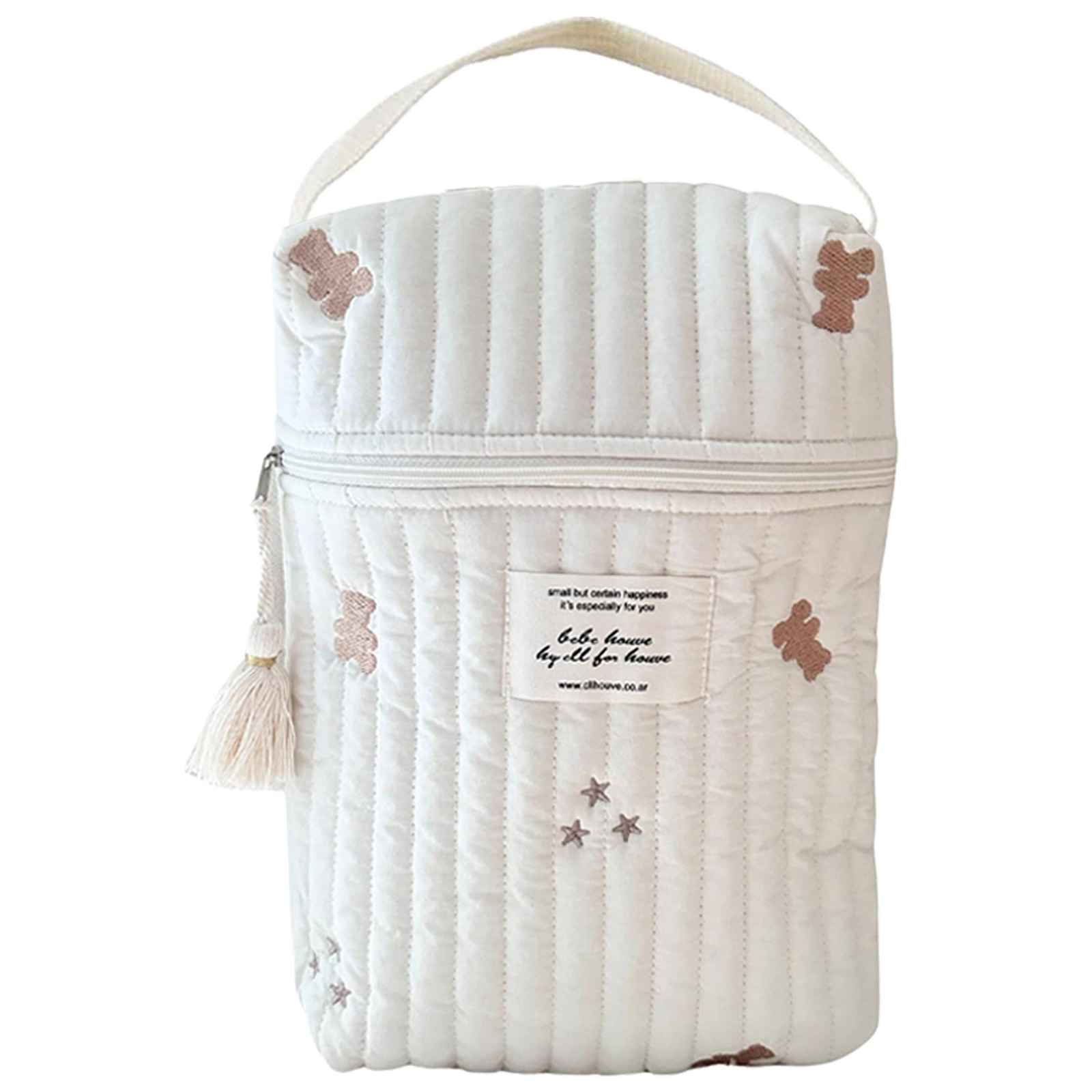 おむつポーチ くま 大容量 オムツポーチ マグポーチ ベビーカーバッグ