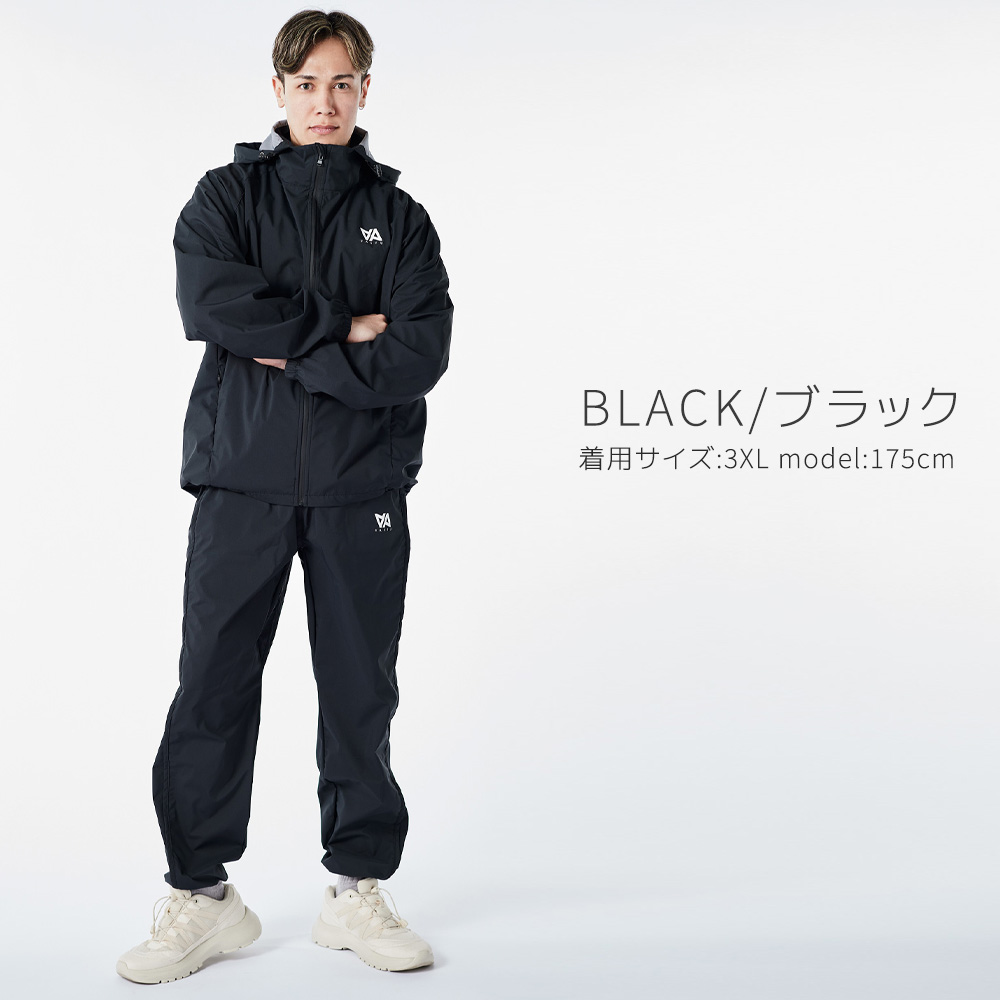 クリアランス価格】 VAIFU サウナスーツ スポーツウェア 発汗 上下