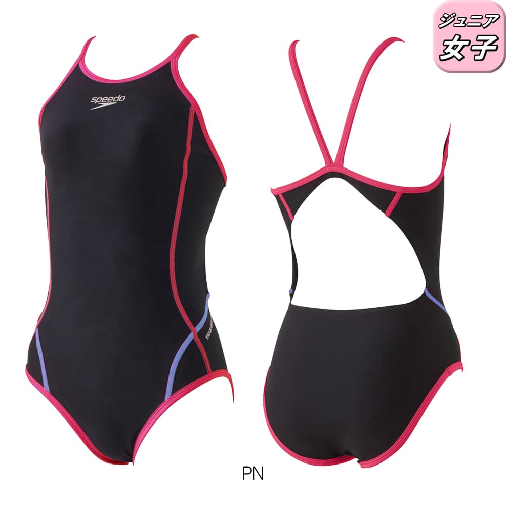 speedo（スピード） 競泳水着 ジュニア女子 練習用 プッシュアップ