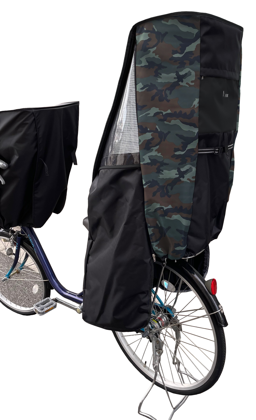 自転車 子供乗せ チャイルドシート レインカバー HIRO(ヒロ) 日本製