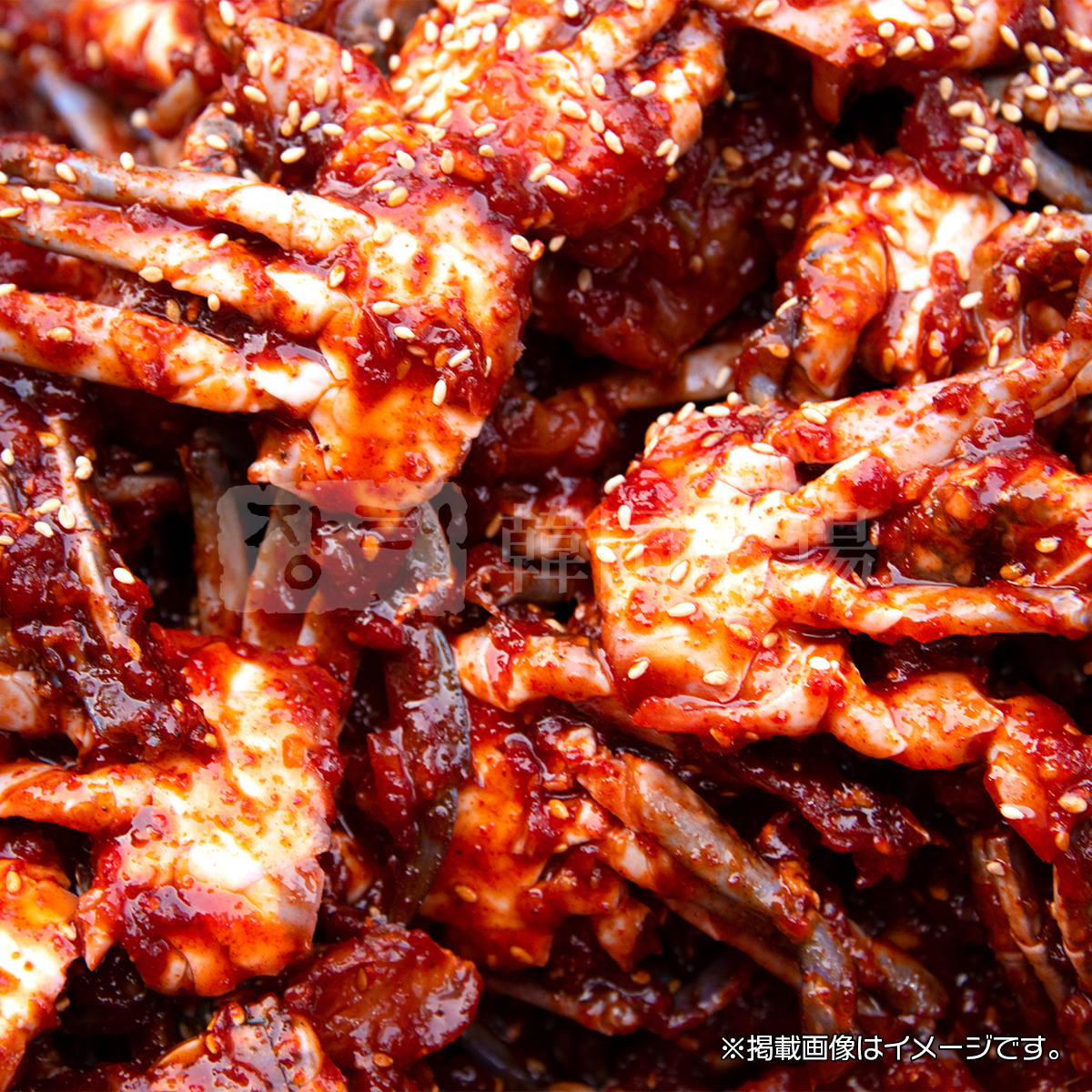 冷凍 南見食品 ヤンニョムケジャン 500g / 蟹キムチ 韓国食品 韓国料理