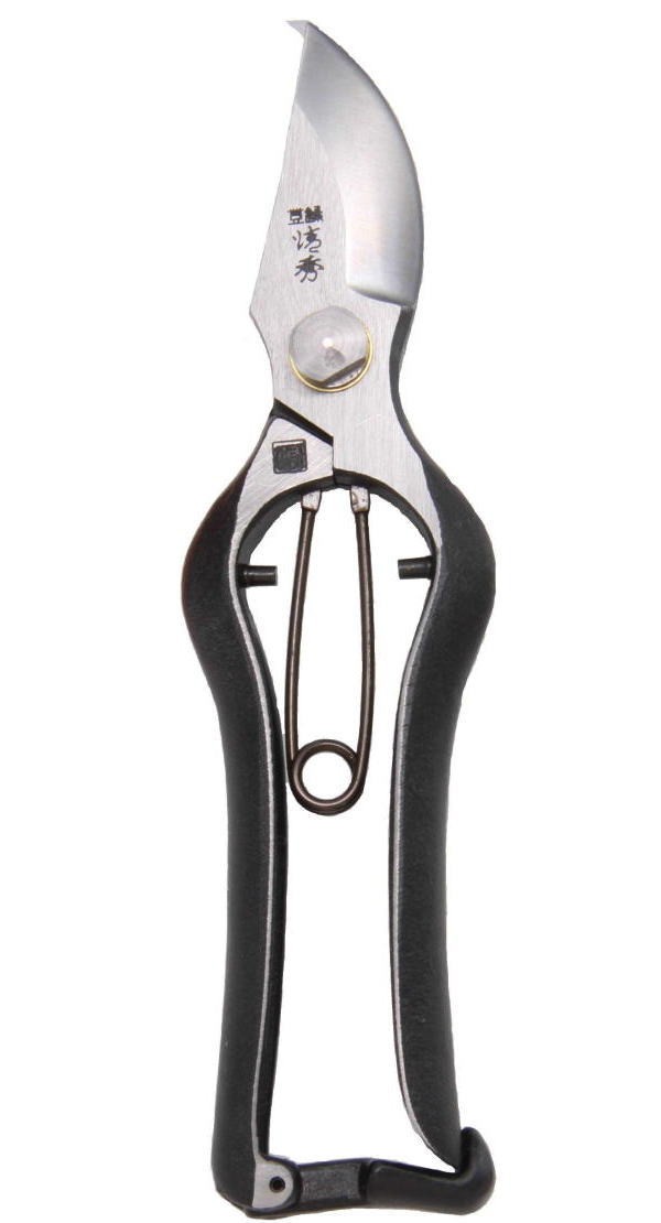 鍛冶屋の作った剪定鋏 清秀 金止式 剪定ばさみ 剪定用具 園芸用はさみ