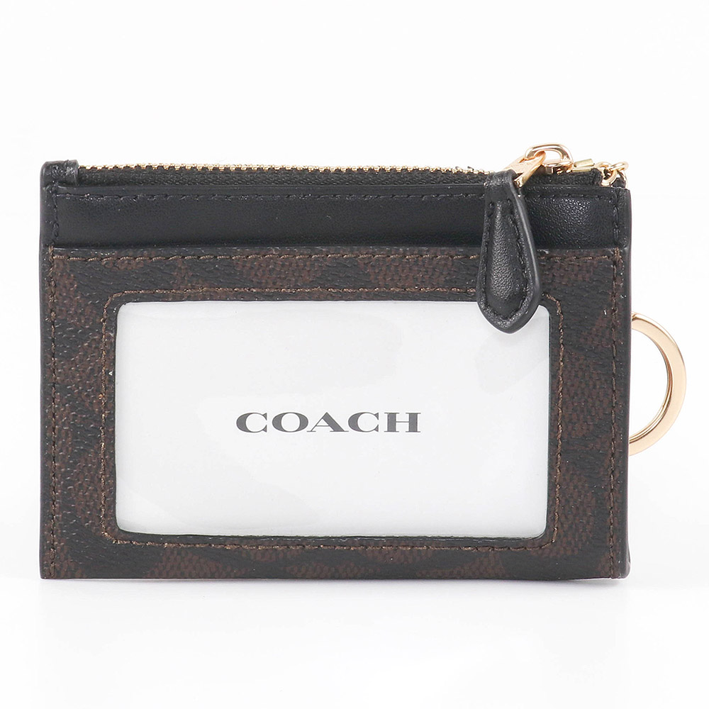 COACH（コーチ） パスケース CW870 IMXAQ キーリング フラグメント