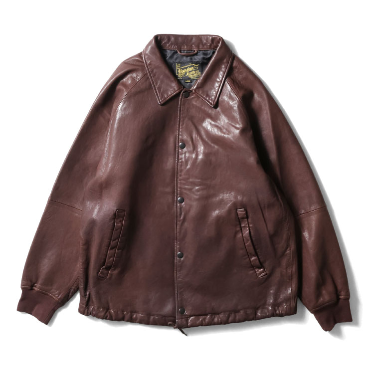 HOUSTON（ヒューストン） 8237 LEATHER COACH JACKET / レザーコーチ