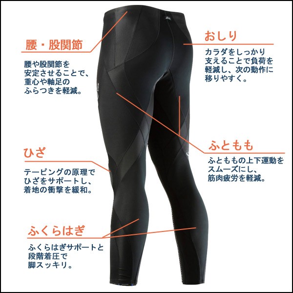 WACOAL（ワコール） CW-X スポーツタイツ HZO639 wacoal メンズ