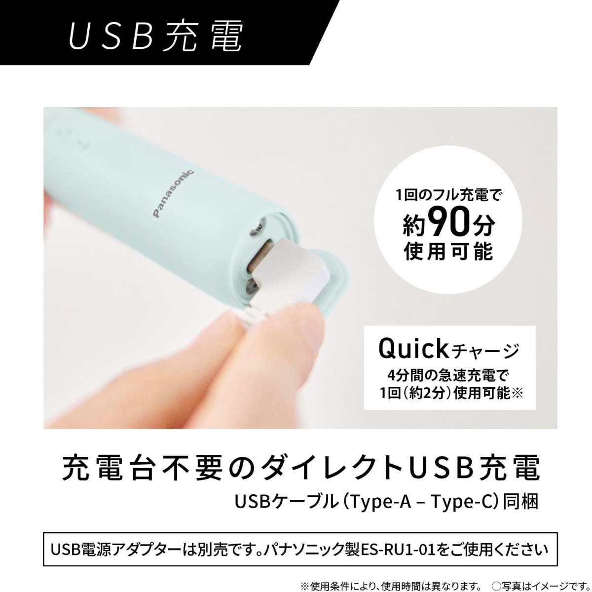 Doltz パナソニック 音波振動ハブラシ ドルツ EW-DA18-G ミント