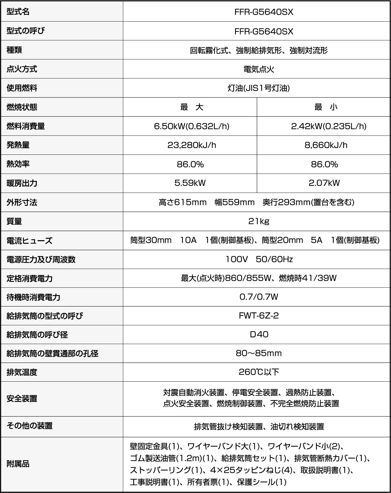 サンポット FF式ストーブ ゼータスイング Gモデル FF式 石油ストーブ