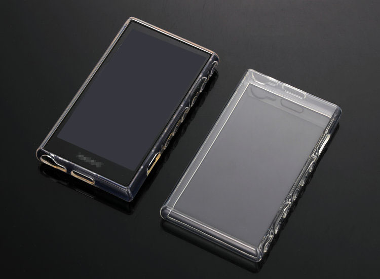 SONY NW-A306 クリア ケース/カバー 耐衝撃 TPU 背面カバー ソフト