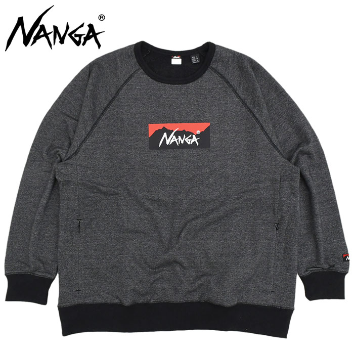 NANGA（ナンガ） トレーナー メンズ 25FW エコ ハイブリッド ボックス