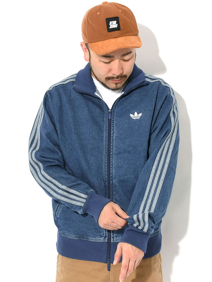 adidas Originals アディダス ジャケット メンズ インディゴ デニム