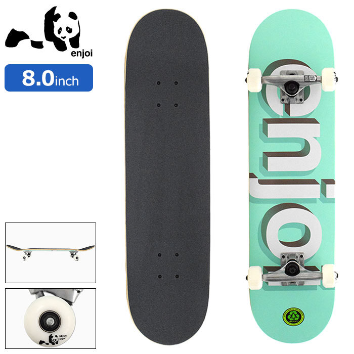 enjoi パンダデザイン スケートボードデッキ 8.0インチ enjoi