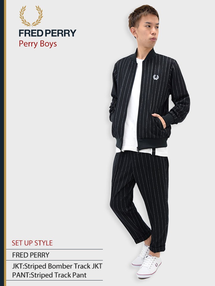 FRED PERRY（フレッドペリー） ジャケット メンズ ストライプド