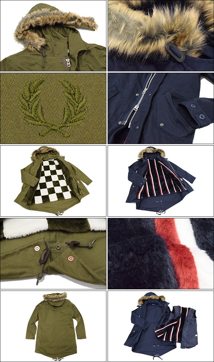 FRED PERRY（フレッドペリー） ジャケット メンズ モッズ パーカー