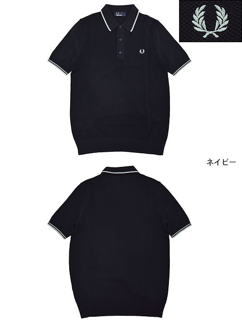 FRED PERRY（フレッドペリー） ポロシャツ 半袖 メンズ ティップド
