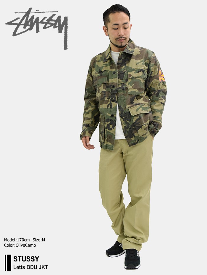 STUSSY（ステューシー） ジャケット メンズ Letts BDU(stussy JKT