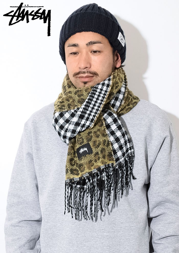 STUSSY（ステューシー） マフラー メンズ HO18 Double Faced Wool