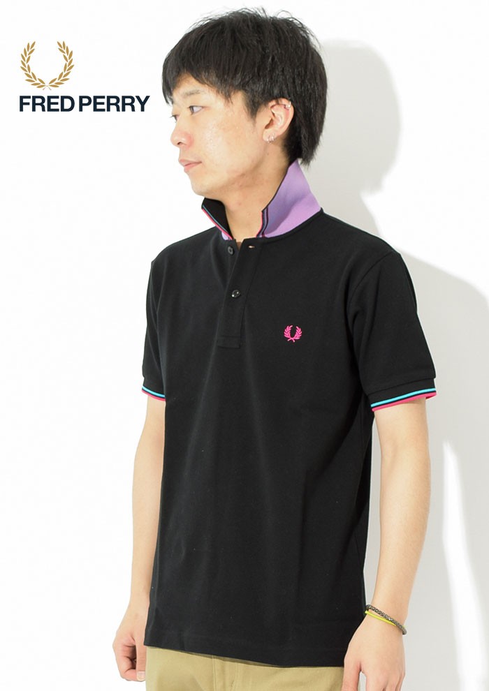 FRED PERRY（フレッドペリー） ポロシャツ 半袖 メンズ ティップド