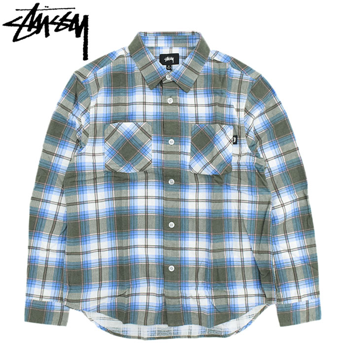 STUSSY（ステューシー） シャツ 長袖 メンズ Adam Plaid ( stussy