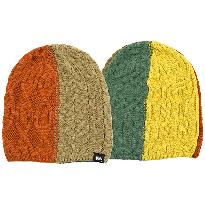 STUSSY（ステューシー） ニット帽 STUSSY Color Block Skullcap