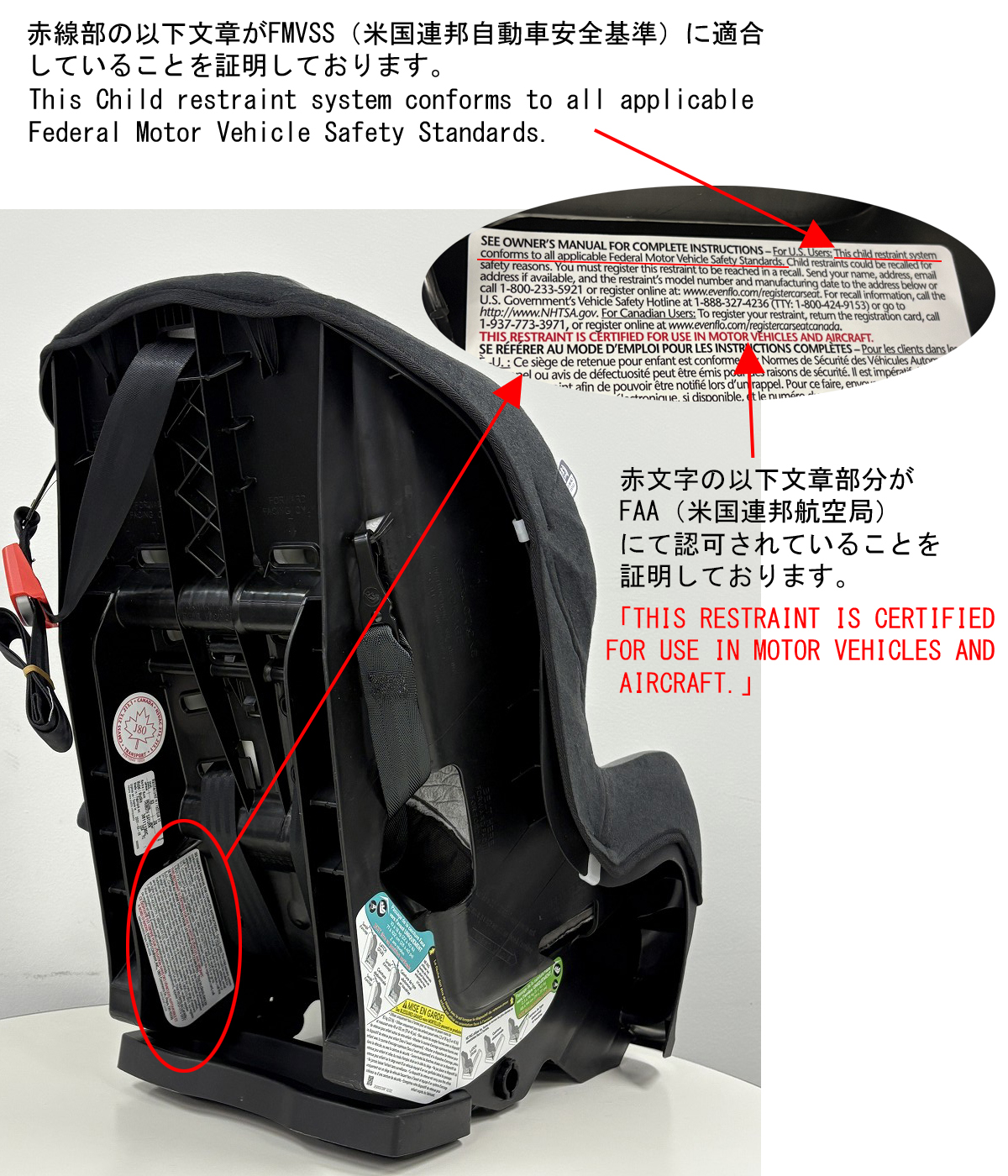 トリビュートLX イーブンフロー チャイルドシート ベビーシート 2点式