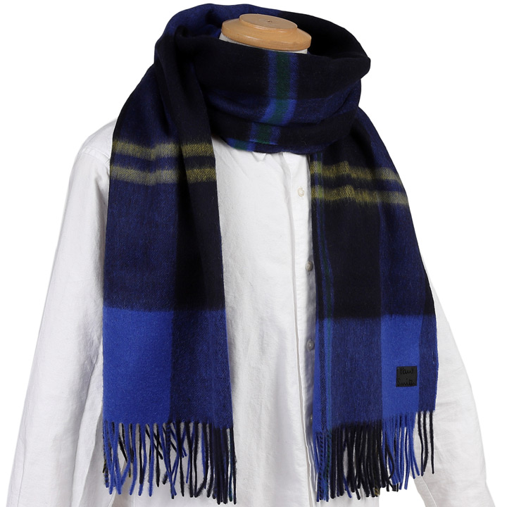 Paul Smith（ポール・スミス） 大判マフラー メンズ レディース 男女