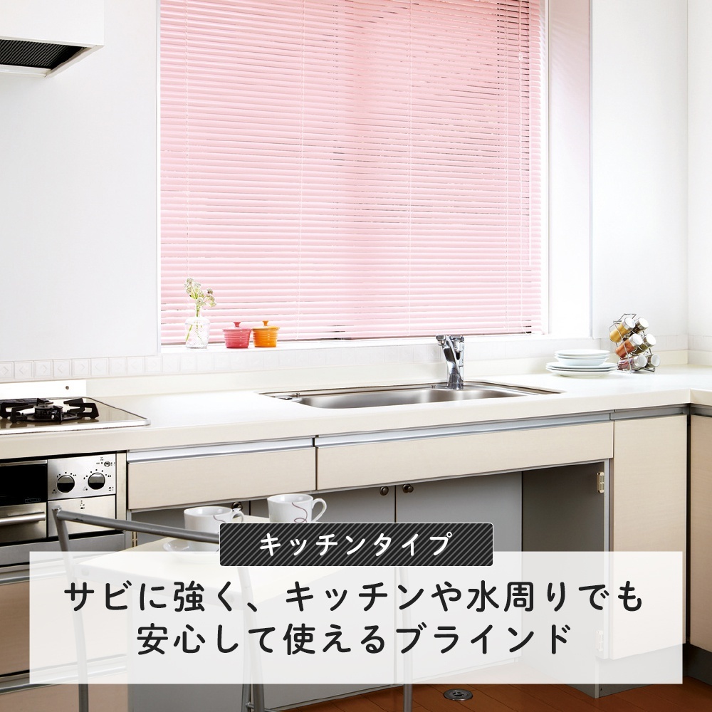 ブラインドカーテン ブラインド カーテンレール 遮光 耐水アルミ