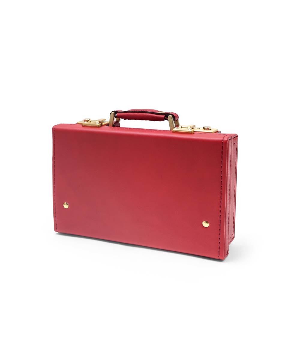 SILVER LAKE SILVER LAKE CLUB レザーミニトランク 23cm (オイルレザー