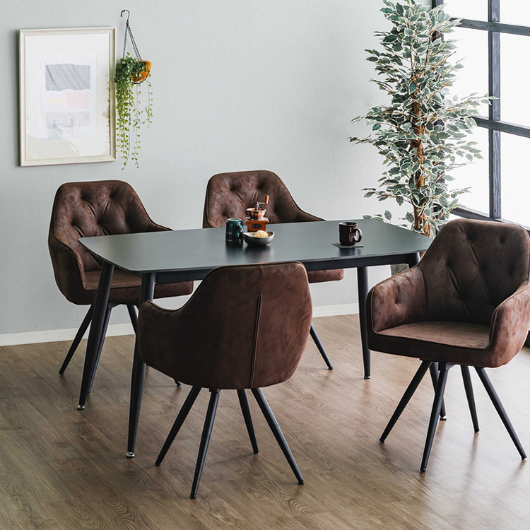 ダイニングテーブル セラミック 140 4人掛け用 おしゃれ ホワイト 鏡面