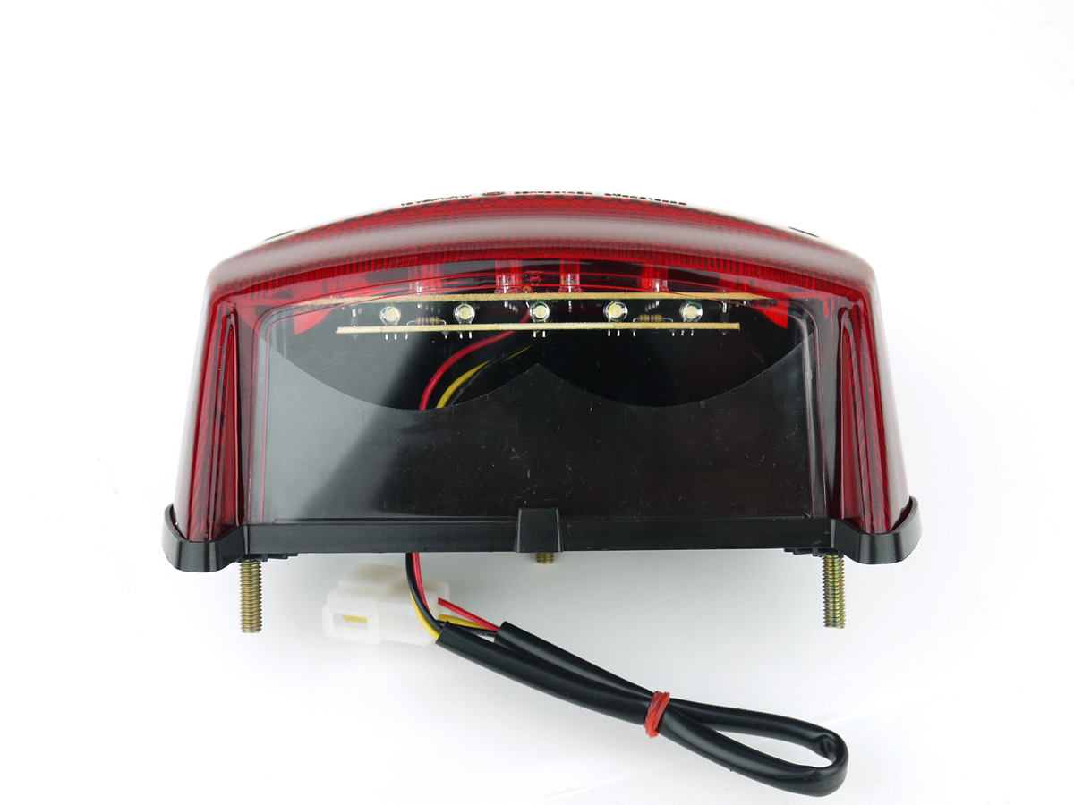 ゼファーχ用 LEDテールランプ レッドレンズ 96- Eマーク付きポン付け