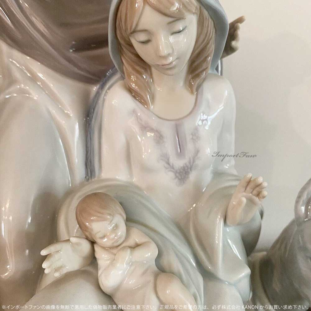 LLADRO（リヤドロ） イエス誕生 聖ヨセフ 聖母 マリア 幼子 キリスト