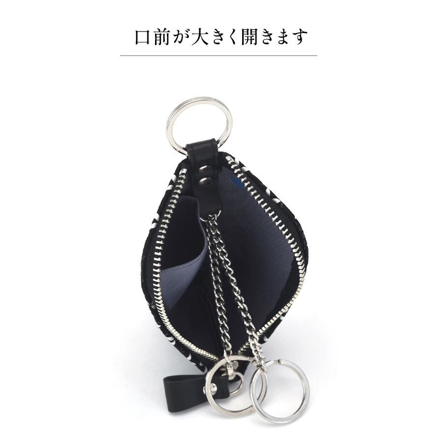 印傳屋（INDEN-YA） 卒業祝い キーケース 印伝 8817 そよか レディース