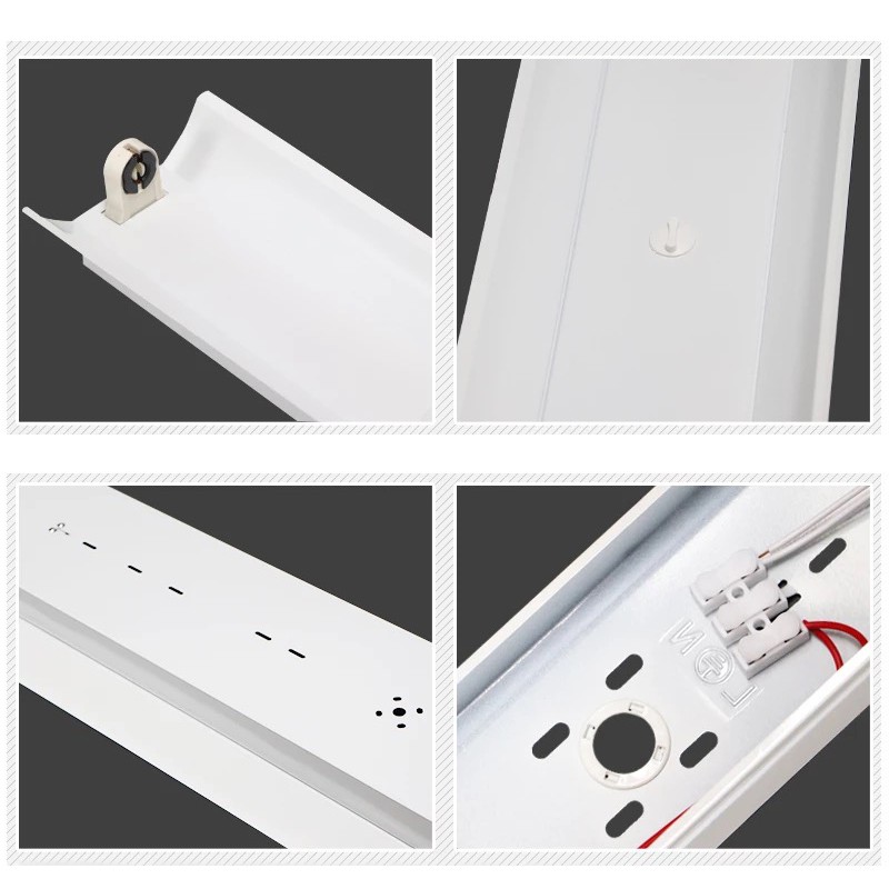 LED蛍光灯用照明器具 笠付トラフ型 40W形 用 LED蛍光灯付き : NICE
