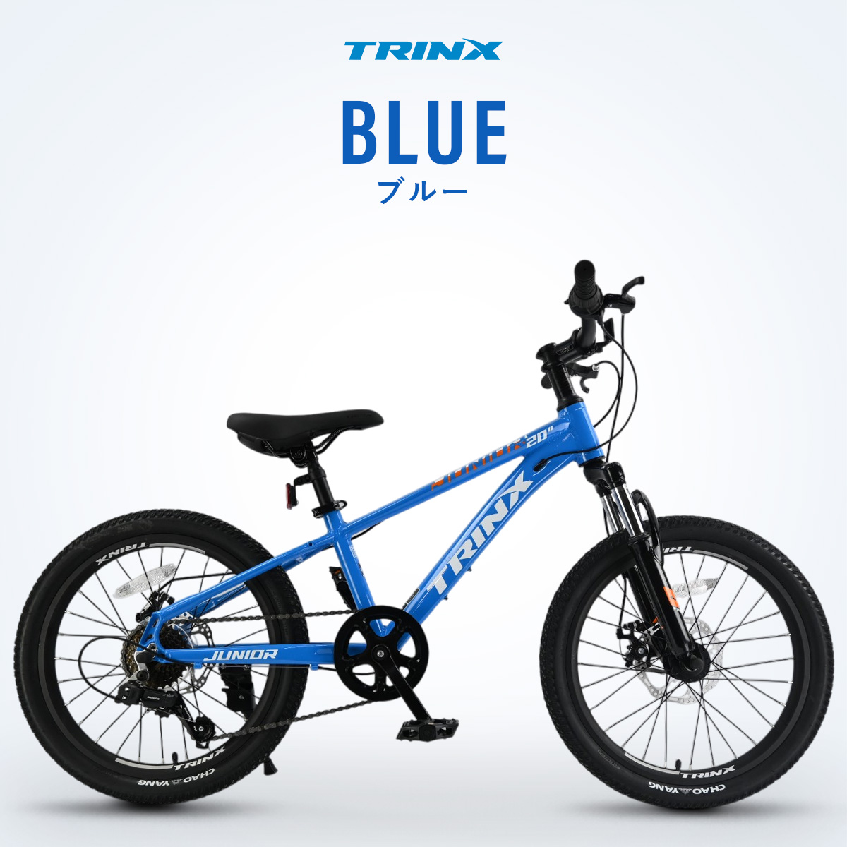 子ども用自転車 20インチ マウンテンバイク MTB ダブルディスク