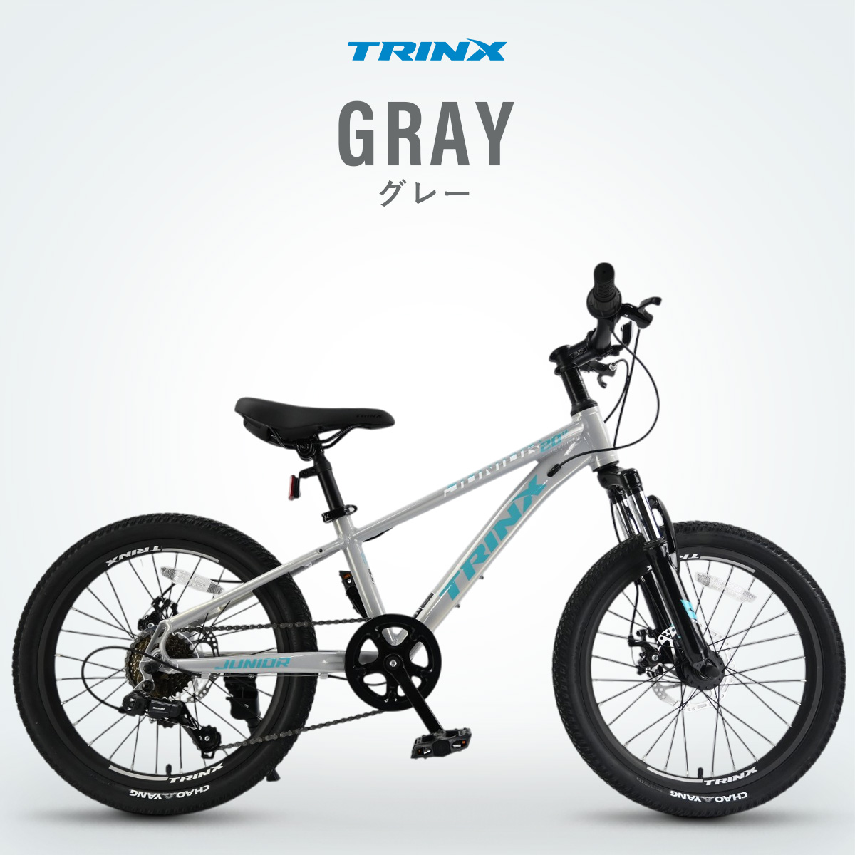 子ども用自転車 20インチ マウンテンバイク MTB ダブルディスク