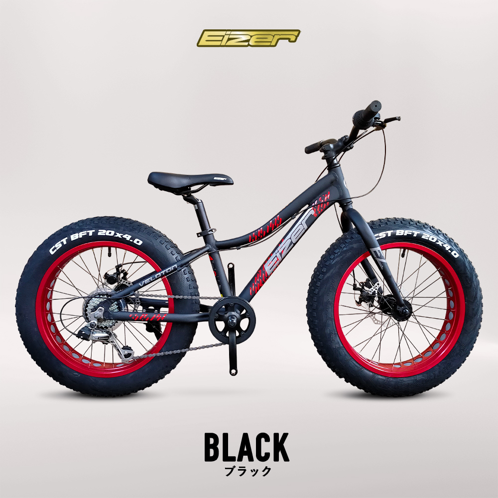 EIZER（アイゼル） ファットバイク 20インチ 極太タイヤ 太いタイヤ