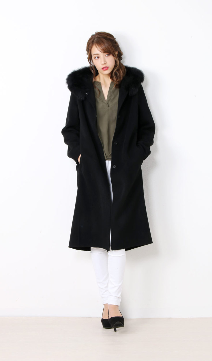 Filomo（フィローモ） [10%offクーポン]カシミヤ 混 ロング コート