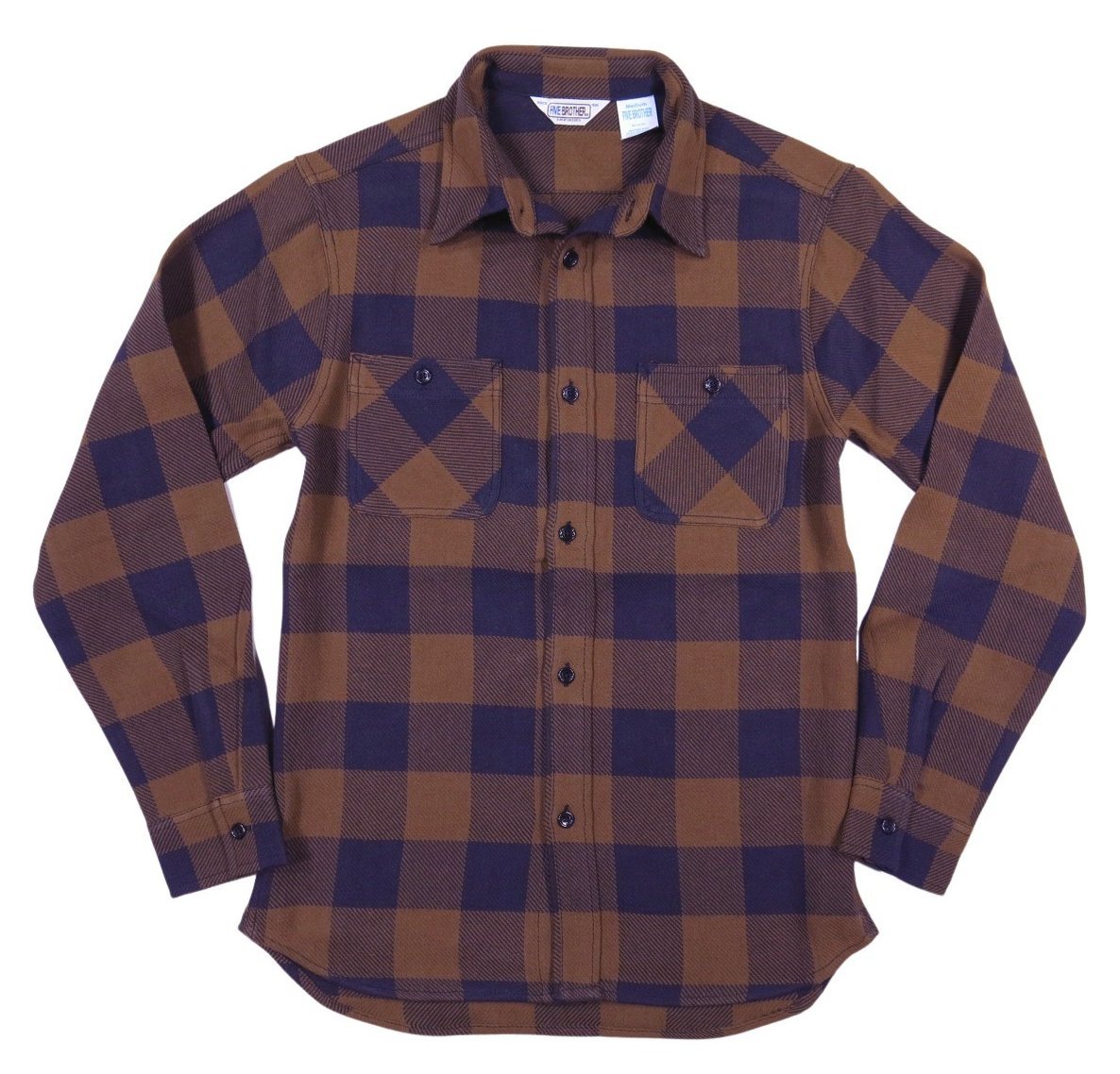 FIVEBROTHER（ファイブブラザー） バッファローチェック 長袖 ヘビー
