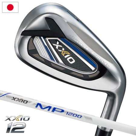 XXIO ゼクシオ 12 アイアンセット 5本組(#6-9,PW) ネイビー MP1200