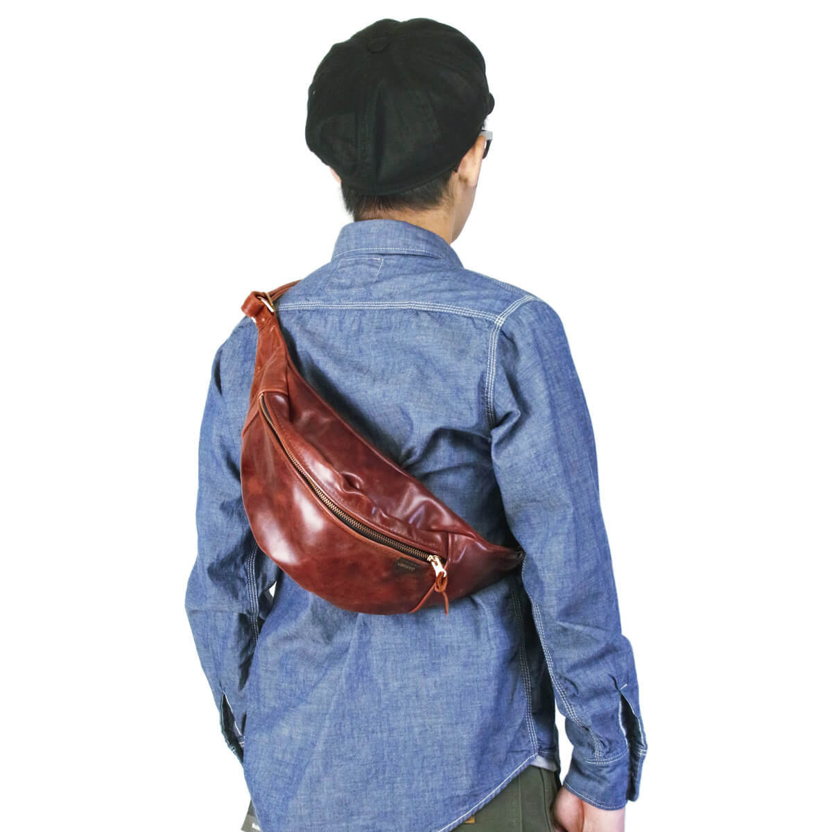 vanson レザー ボディバッグ ショルダーバッグ ブラウン アメカジ 楽天