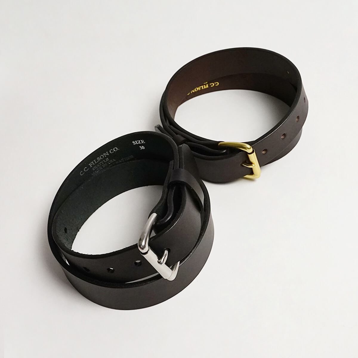 FILSON（フィルソン） FILSON 1 1/4インチ レザーベルト ｜ メンズ 本