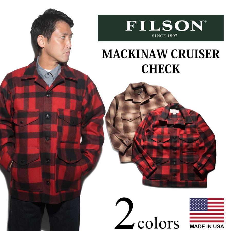 FILSON（フィルソン） ウールコート マッキーノ クルーザー チェック
