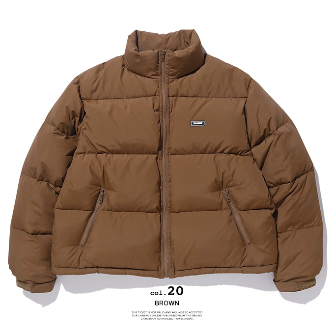 XLARGE（エクストラ ラージ） DOWN JACKET XLARGE ワンポイント ロゴ