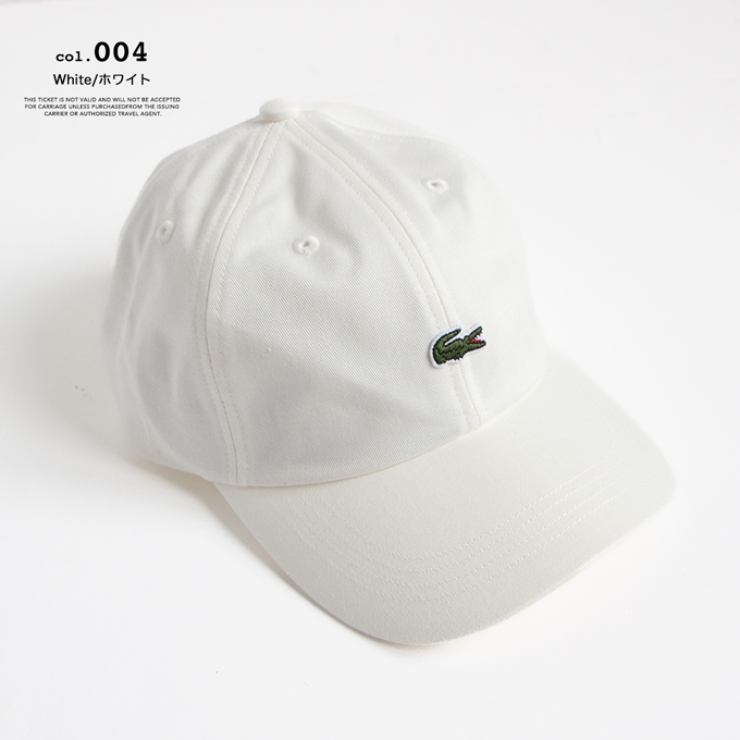 LACOSTE（ラコステ） One Point CROCODILE Cap ワンポイント