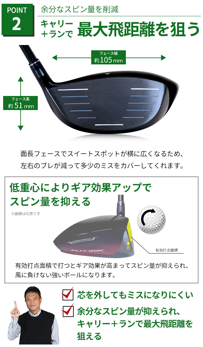 500円オフクーポン使える！2/24(火)9:59迄 左用 レフティ ドライバー