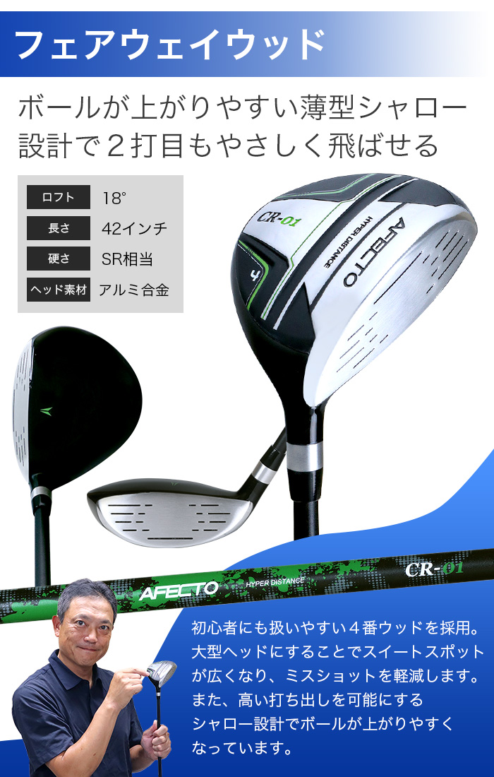 500円オフクーポン使える！2/24(火)9:59迄 ゴルフクラブセット 初心者