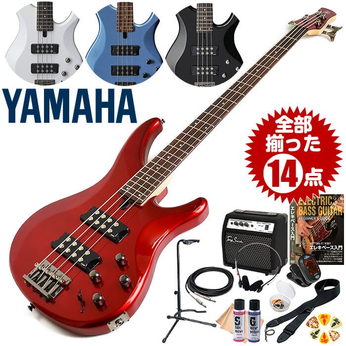 YAMAHA（ヤマハ） エレキベース 初心者セット 14点 TRBX304 (YAMAHA